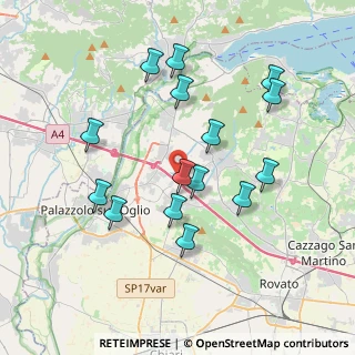 Mappa Via Lucerna, 25030 ADRO BS, Italia (3.65533)