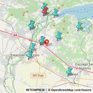 Mappa Via Lucerna, 25030 ADRO BS, Italia (4.31923)