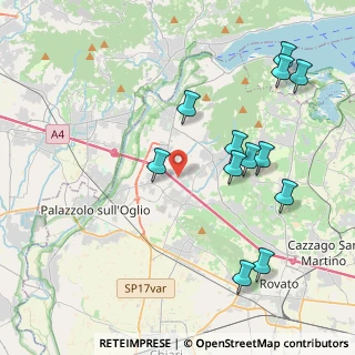 Mappa Via Lucerna, 25030 ADRO BS, Italia (4.50333)