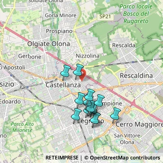 Mappa Via Gerenzano, 21053 Castellanza VA, Italia (1.78571)