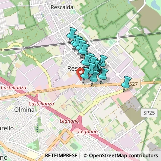 Mappa Via Cristoforo Colombo, 20027 Rescaldina MI, Italia (0.503)