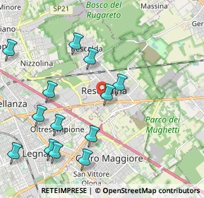 Mappa Via Cristoforo Colombo, 20027 Rescaldina MI, Italia (2.33385)