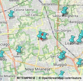 Mappa Via G. Garibaldi, 20832 Desio MB, Italia (3.07)
