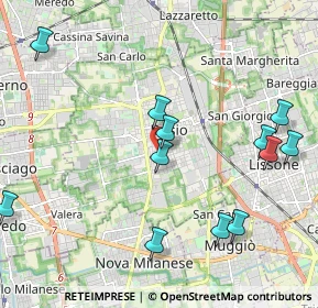 Mappa Via G. Garibaldi, 20832 Desio MB, Italia (2.51154)