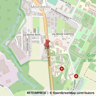 Mappa Via Monte Bianco, 85, 20812 Limbiate, Monza e Brianza (Lombardia)
