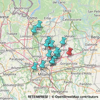 Mappa Via Aliprandi, 20851 Lissone MB, Italia (9.752)