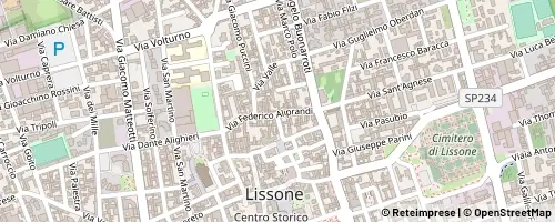Mappa Lissone