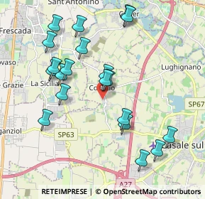 Mappa Via S. Pio X, 31032 Casale sul Sile TV, Italia (2.025)