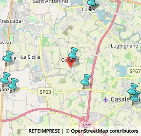 Mappa Via S. Pio X, 31032 Casale sul Sile TV, Italia (3.22182)