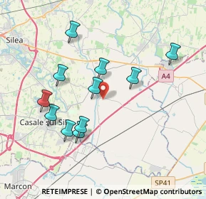 Mappa Via Eleonora Duse, 31056 Roncade TV, Italia (3.61)