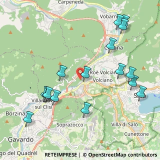 Mappa Via Ponte Pier, 25089 Villanuova sul Clisi BS, Italia (2.42375)