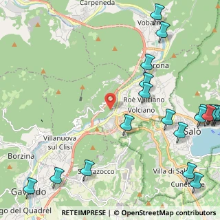 Mappa Via Ponte Pier, 25089 Villanuova sul Clisi BS, Italia (3.2515)