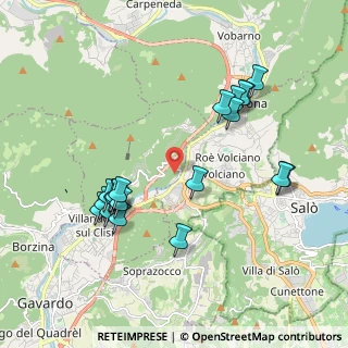 Mappa Via Ponte Pier, 25089 Villanuova sul Clisi BS, Italia (1.9995)