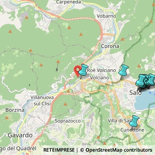 Mappa Via Ponte Pier, 25089 Villanuova sul Clisi BS, Italia (3.30231)