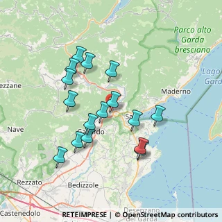 Mappa Via Ponte Pier, 25089 Villanuova sul Clisi BS, Italia (6.74563)