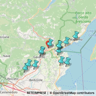 Mappa Via Ponte Pier, 25089 Villanuova sul Clisi BS, Italia (6.49462)