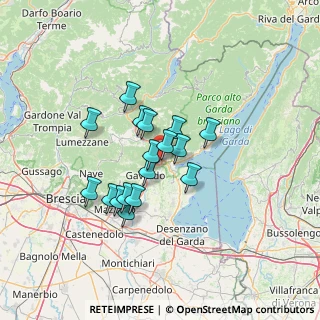 Mappa Via Ponte Pier, 25089 Villanuova sul Clisi BS, Italia (10.22059)