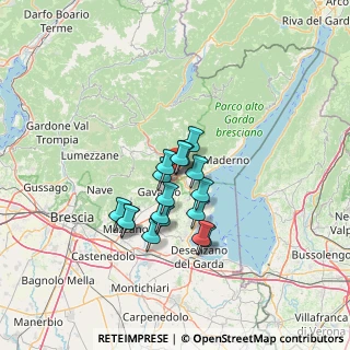 Mappa Via Ponte Pier, 25089 Villanuova sul Clisi BS, Italia (9.78059)