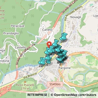 Mappa Via Ponte Pier, 25089 Villanuova sul Clisi BS, Italia (0.29643)