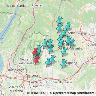 Mappa Piazza Prof. B. G. Cappelletti, 37030 Selva di Progno VR, Italia (11.532)