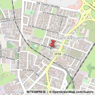 Mappa Via Giovanni Segantini, 3, 20852 Villasanta MB, Italia, 20852 Villasanta, Monza e Brianza (Lombardia)
