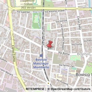 Mappa Via Roma, 79, 20813 Bovisio-Masciago, Monza e Brianza (Lombardia)