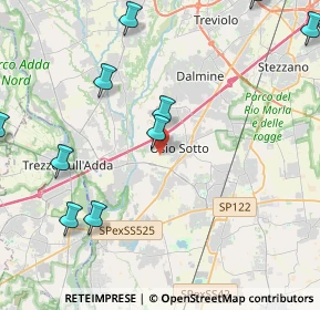 Mappa Via Dante Alighieri, 24046 Osio Sotto BG, Italia (6.31571)