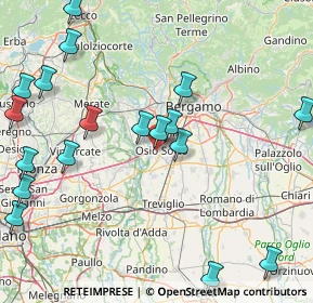 Mappa Via Dante Alighieri, 24046 Osio Sotto BG, Italia (20.84222)