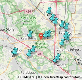 Mappa Via del Purgante, 21040 Uboldo VA, Italia (3.99941)