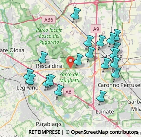 Mappa Via del Purgante, 21040 Uboldo VA, Italia (4.00474)