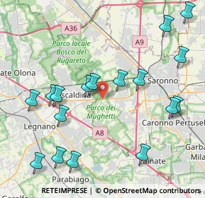 Mappa Via del Purgante, 21040 Uboldo VA, Italia (4.79059)