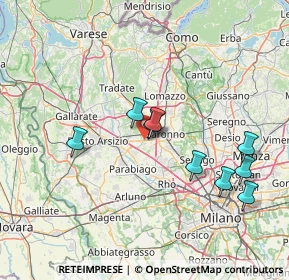 Mappa Via del Purgante, 21040 Uboldo VA, Italia (26.85)