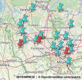 Mappa Via del Purgante, 21040 Uboldo VA, Italia (16.6065)