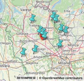 Mappa Via del Purgante, 21040 Uboldo VA, Italia (11.81182)