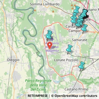 Mappa Aeroporto di Milano-Malpensa Cargo City Edifici E ed F, 21015 Lonate Pozzolo VA, Italia (6.229)