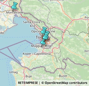 Mappa Via Errera Carlo, 34147 Trieste TS, Italia (27.68182)