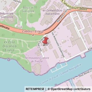 Mappa Via Ettore Romagnoli, 7, 34147 Trieste, Trieste (Friuli-Venezia Giulia)