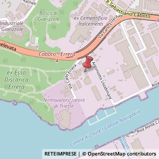 Mappa Via Errera Carlo, 4, 34147 Trieste TS, Italia, 34147 Trieste, Trieste (Friuli-Venezia Giulia)