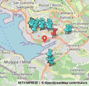 Mappa Via Errera Carlo, 34147 Trieste TS, Italia (1.5405)