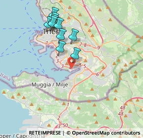 Mappa Via Errera Carlo, 34147 Trieste TS, Italia (3.81545)