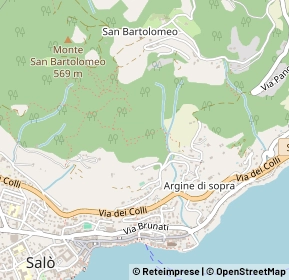 Mappa Viale dei Colli, 25087 Salò BS, Italia (0.55385)