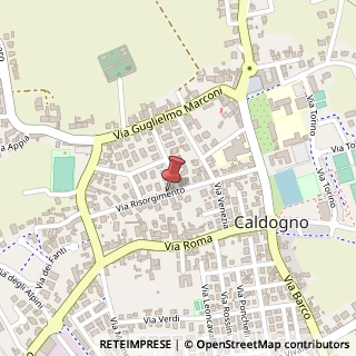 Mappa Via risorgimento 94, 36030 Caldogno, Vicenza (Veneto)