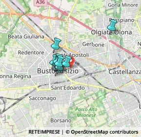 Mappa Via Carlo Maria Piazza, 21052 Busto Arsizio VA, Italia (1.02818)