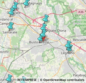 Mappa Via Buonarroti Michelangelo, 21052 Busto Arsizio VA, Italia (5.41077)
