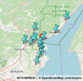 Mappa Via dei Larici, 25087 Salò BS, Italia (5.13308)