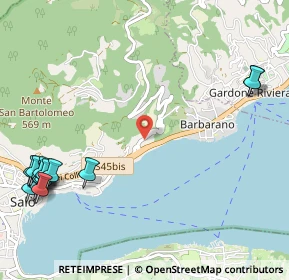 Mappa Via dei Larici, 25087 Salò BS, Italia (1.56733)