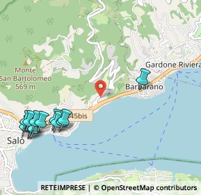 Mappa Via dei Larici, 25087 Salò BS, Italia (1.34923)