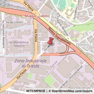 Mappa Via dei Frigessi, 137, 34147 Trieste, Trieste (Friuli-Venezia Giulia)