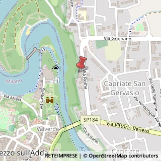 Mappa Via Roma, 37, 24042 Capriate San Gervasio, Bergamo (Lombardia)