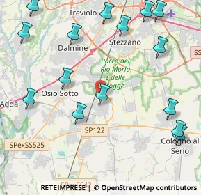 Mappa 24049 Levate BG, Italia (5.39133)